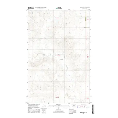 2017 Map of Smoke Creek NE, 2017 Print
