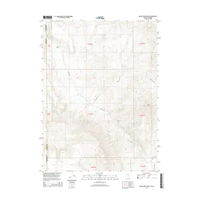 2014 Map of Smoke Creek Ranch, 2014 Print