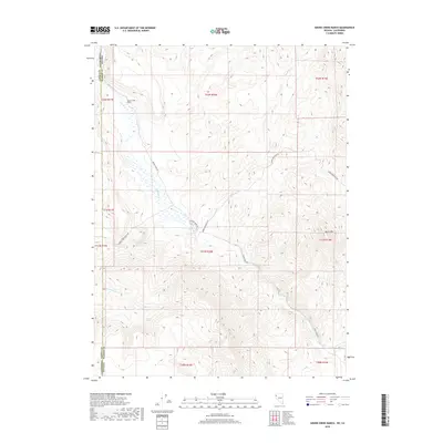 2018 Map of Smoke Creek Ranch, 2018 Print