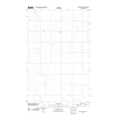 2011 Map of Smoke Creek SW, 2011 Print