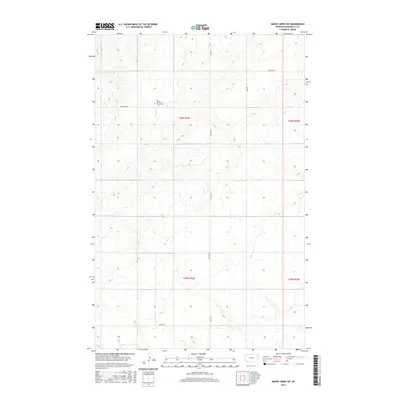 2017 Map of Smoke Creek SW, 2017 Print