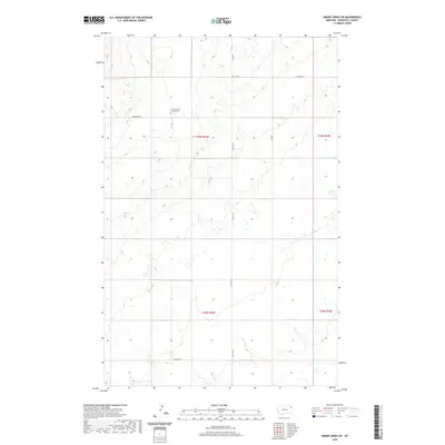 2020 Map of Smoke Creek SW, 2020 Print