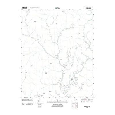 2010 Map of Smokemont, 2010 Print