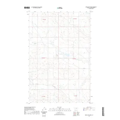 2020 Map of Smoky Butte Creek, 2020 Print