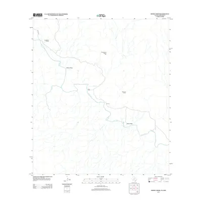2012 Map of Smoky Creek, 2012 Print
