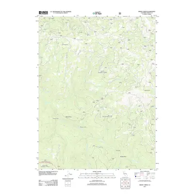 2012 Map of Smoky Creek, 2012 Print