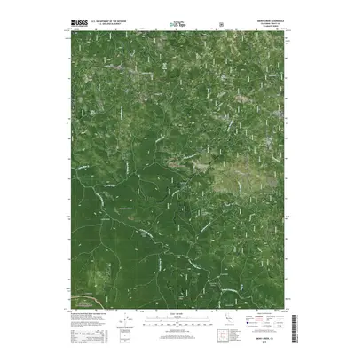 2015 Map of Smoky Creek, 2015 Print
