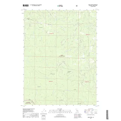 2018 Map of Smoky Creek, 2018 Print
