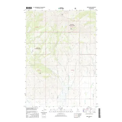 2017 Map of Smoky Dome, 2017 Print