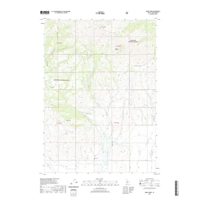 2020 Map of Smoky Dome, 2020 Print