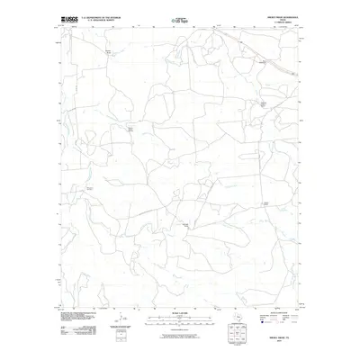 2010 Map of Smoky Draw, 2010 Print