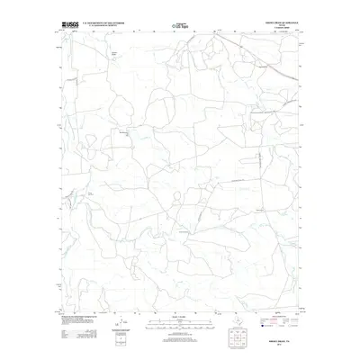 2012 Map of Smoky Draw, 2012 Print