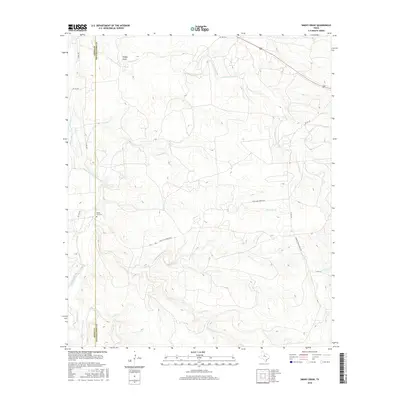 2016 Map of Smoky Draw, 2016 Print