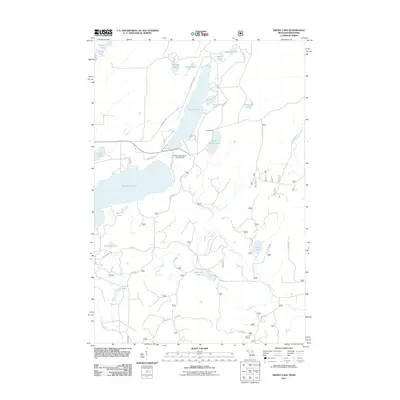 2011 Map of Smoky Lake, 2011 Print