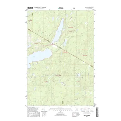 2017 Map of Smoky Lake, 2017 Print