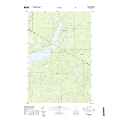2019 Map of Smoky Lake, 2019 Print
