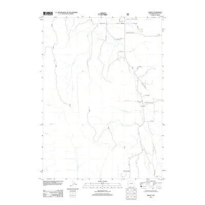 2012 Map of Smoot, 2012 Print