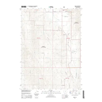 2015 Map of Smoot, 2015 Print