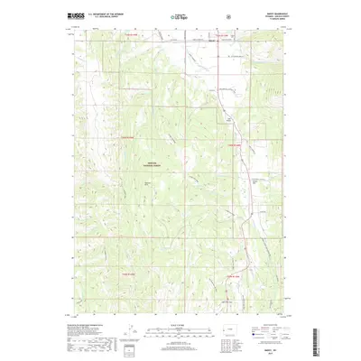 2017 Map of Smoot, 2017 Print