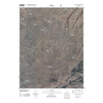 2011 Map of Smooth Knoll, 2011 Print