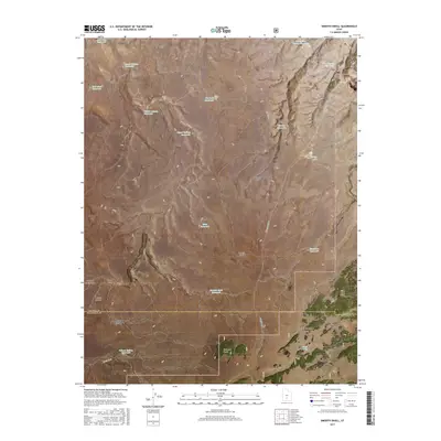 2017 Map of Smooth Knoll, 2017 Print