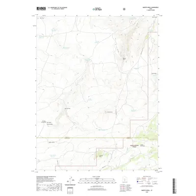 2020 Map of Smooth Knoll, 2020 Print
