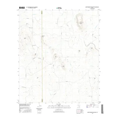 2016 Map of Smoothingiron Mountain, 2016 Print