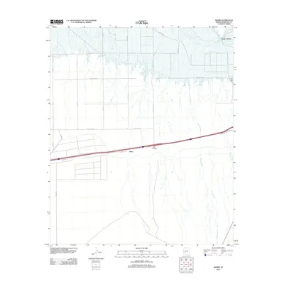 2011 Map of Smurr, 2011 Print