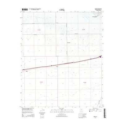 2014 Map of Smurr, 2014 Print