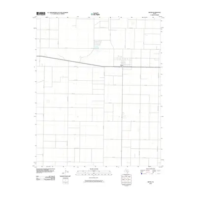 2010 Map of Smyer, 2010 Print