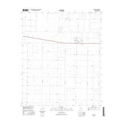 2016 Map of Smyer, 2016 Print
