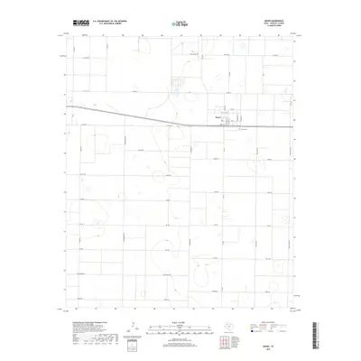 2019 Map of Smyer, 2019 Print