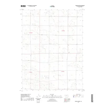 2017 Map of Smyrna Cemetery, 2017 Print