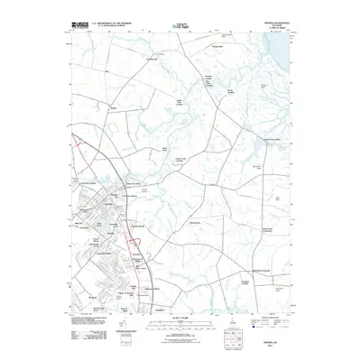 2011 Map of Smyrna, 2011 Print