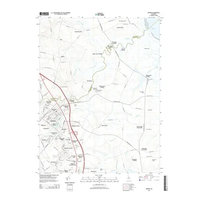 2014 Map of Smyrna, 2014 Print