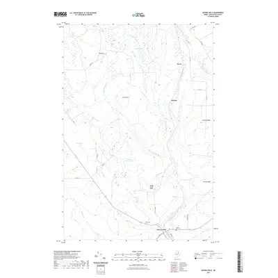2021 Map of Smyrna Mills, 2021 Print