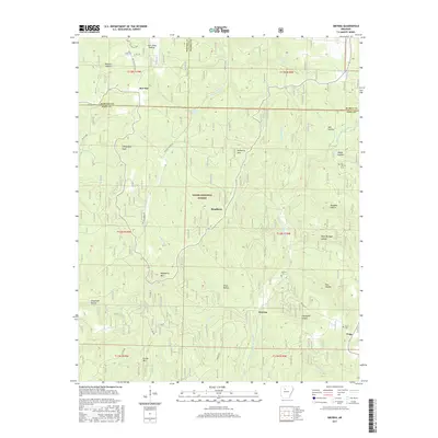 2017 Map of Smyrna, 2017 Print