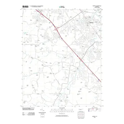 2010 Map of Smyrna, 2010 Print