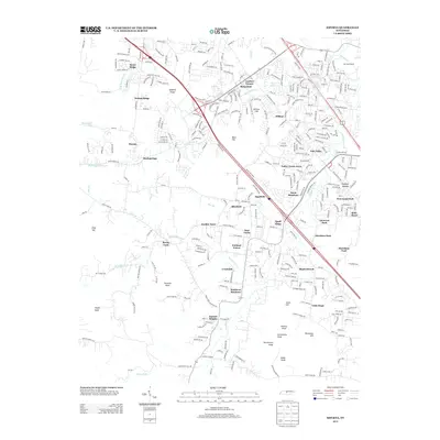 2013 Map of Smyrna, 2013 Print