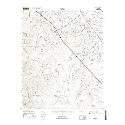 2016 Map of Smyrna, 2016 Print