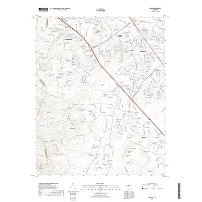 2019 Map of Smyrna, 2019 Print