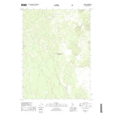 2018 Map of Snag Hill, 2018 Print