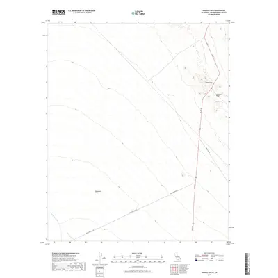2018 Map of Snaggletooth, 2018 Print
