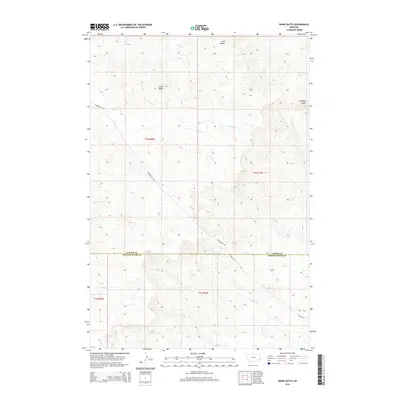 2014 Map of Snake Butte, 2014 Print