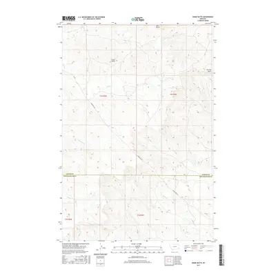 2017 Map of Snake Butte, 2017 Print