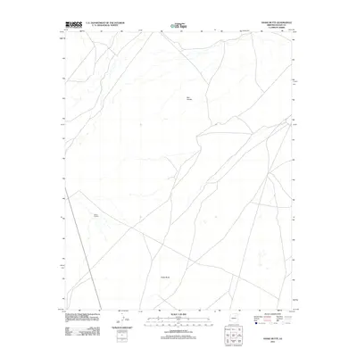 2011 Map of Snake Butte, 2011 Print
