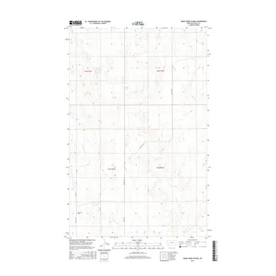 2017 Map of Snake Creek School, 2017 Print