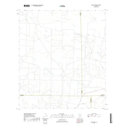 2019 Map of Snake Creek, 2019 Print