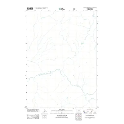 2012 Map of Snake Hot Springs, 2012 Print