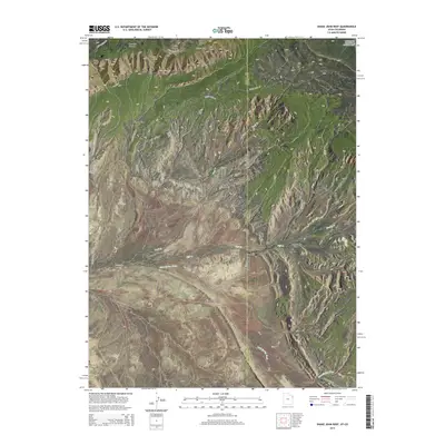 2014 Map of Snake John Reef, 2014 Print